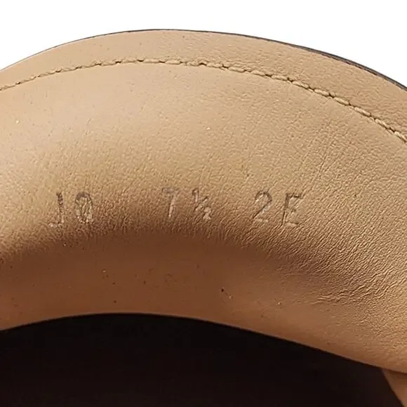 Salvatore Ferragamo Glasgow Calfskin Leather Loafers 7.5 EE US 8.5 Brown $950